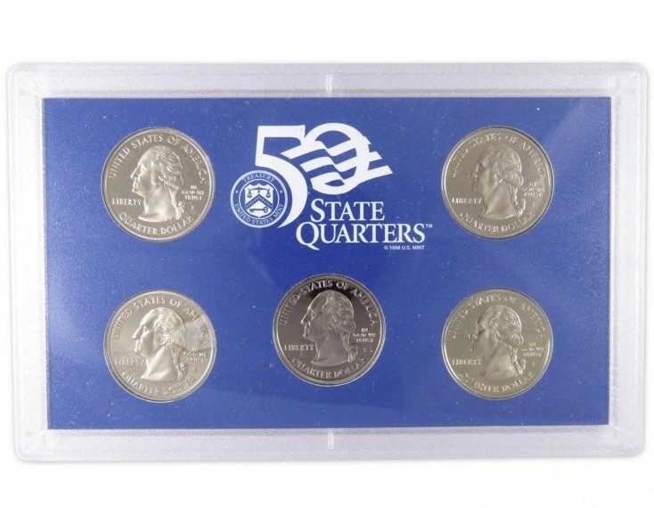2000 Clad Proof Set U.S. Mint Original Government Packaging OGP COA