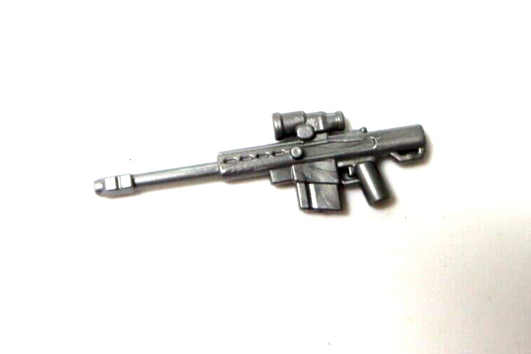 BrickArms Ferret M82 Rifle for Minifigures -NEW - Silver