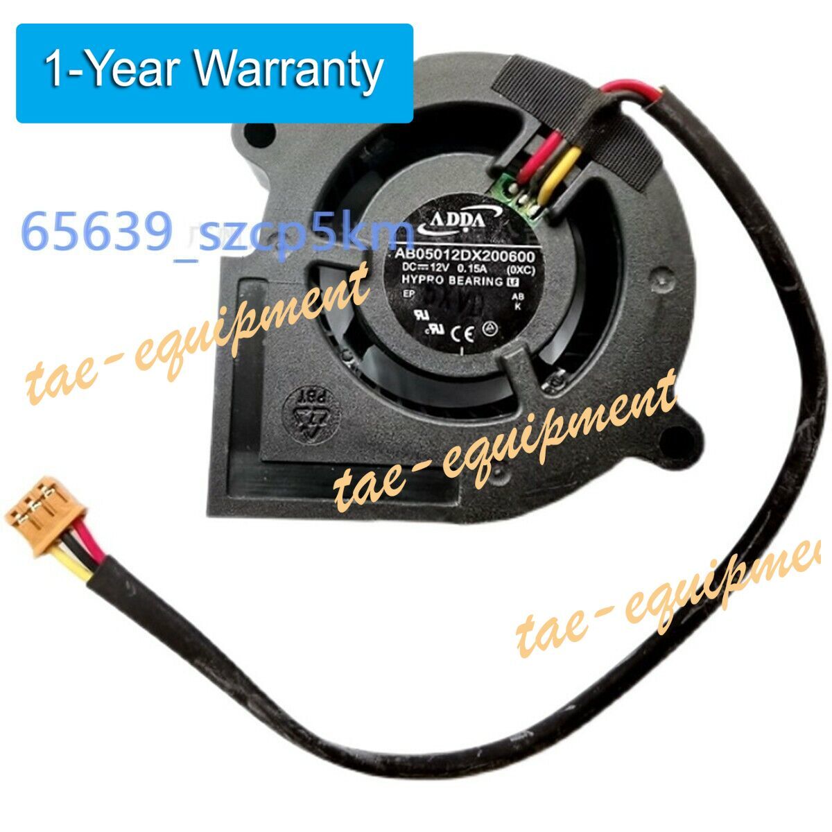 NEW ADDA AB05012DX200600 Turbo Blower Fan 3-PIN 12V 0.15A Projector Cooling Fan