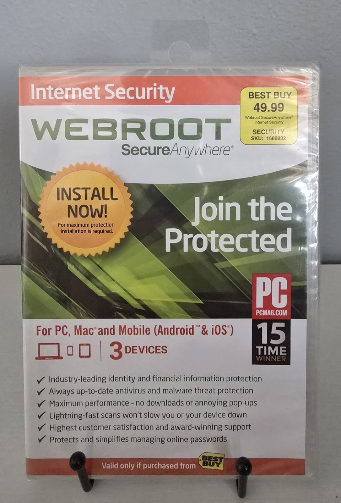 Webroot SecureAnywhere Internet Security - Full Version for Windows & Mac WBR00…