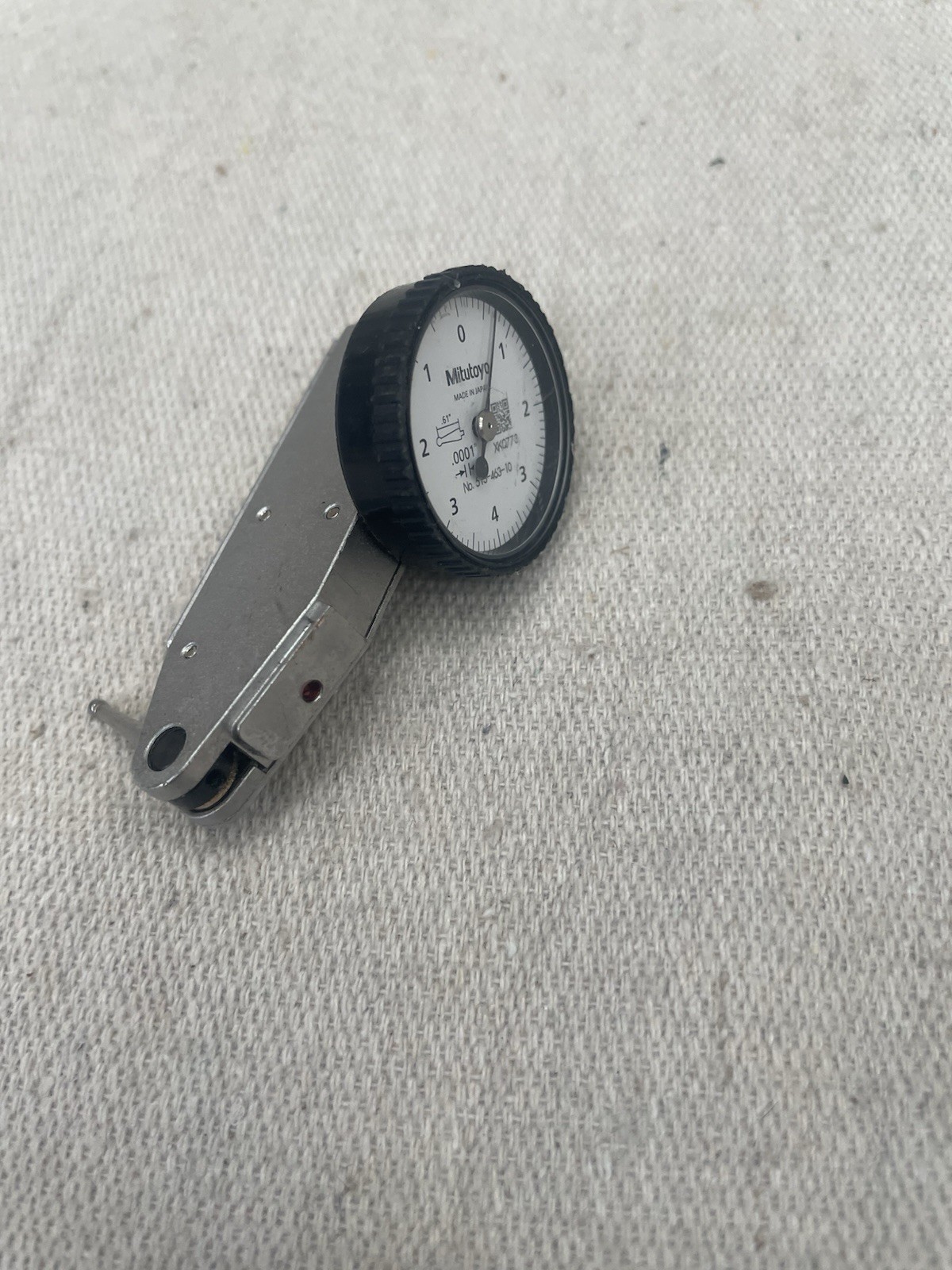 Mitutoyo 513-463-10 Dial Test Indicator, Horizontal Type 0,001"