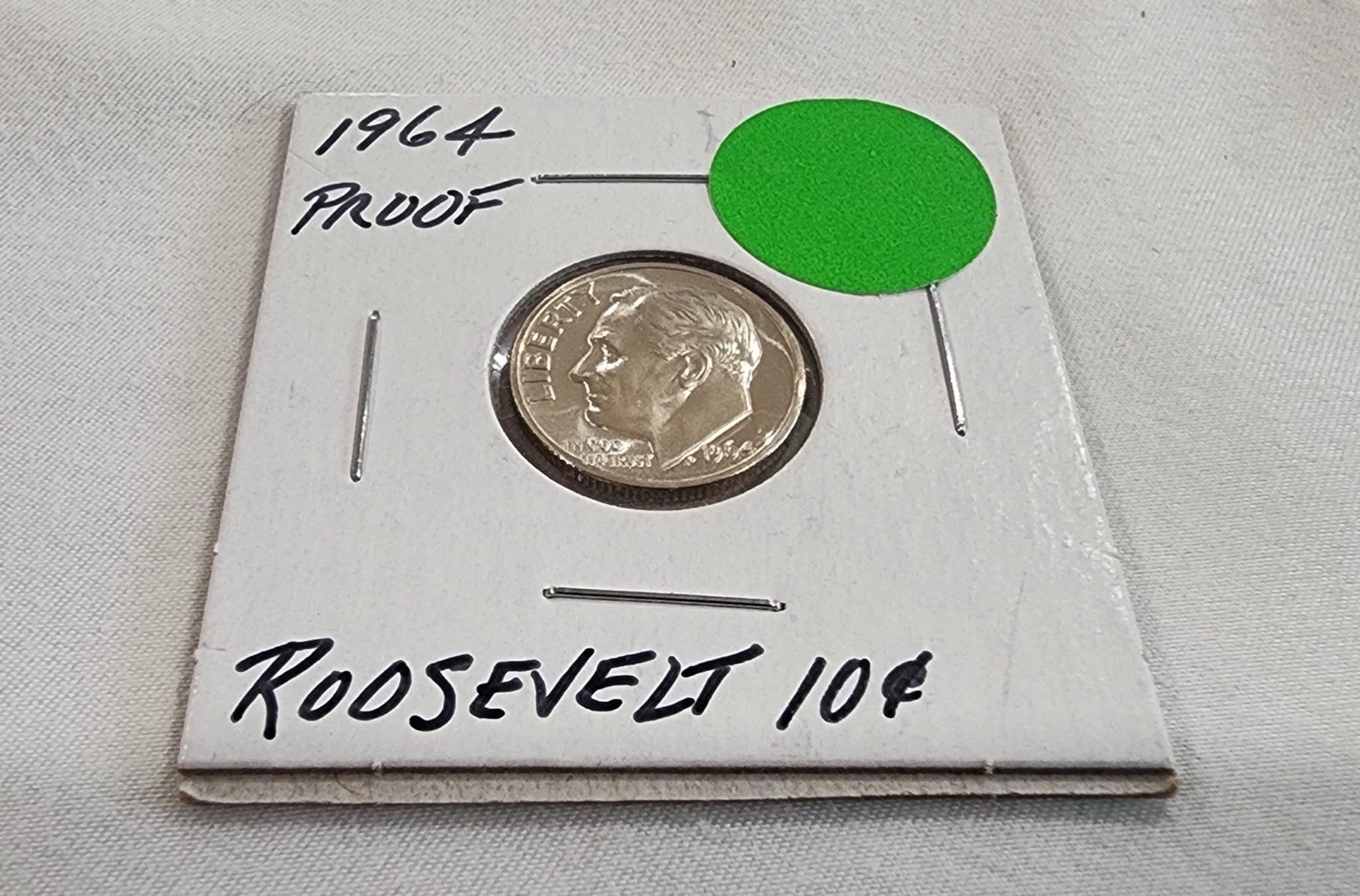 1964 Proof Roosevelt Dime 90% Silver, Uncirculated, US Mint