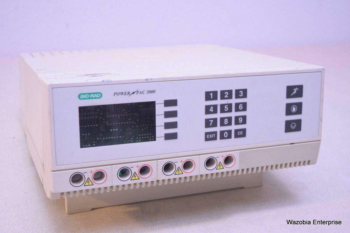 BIO-RAD POWER PAC 3000 ELECTROPHORESIS POWER SUPPLY 1655056