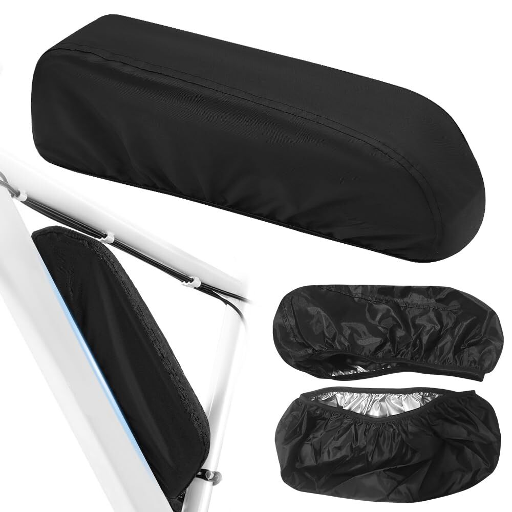 2Pack Waterproof Battery Bag for Rectangular Battery Such As Hailong Battery etc