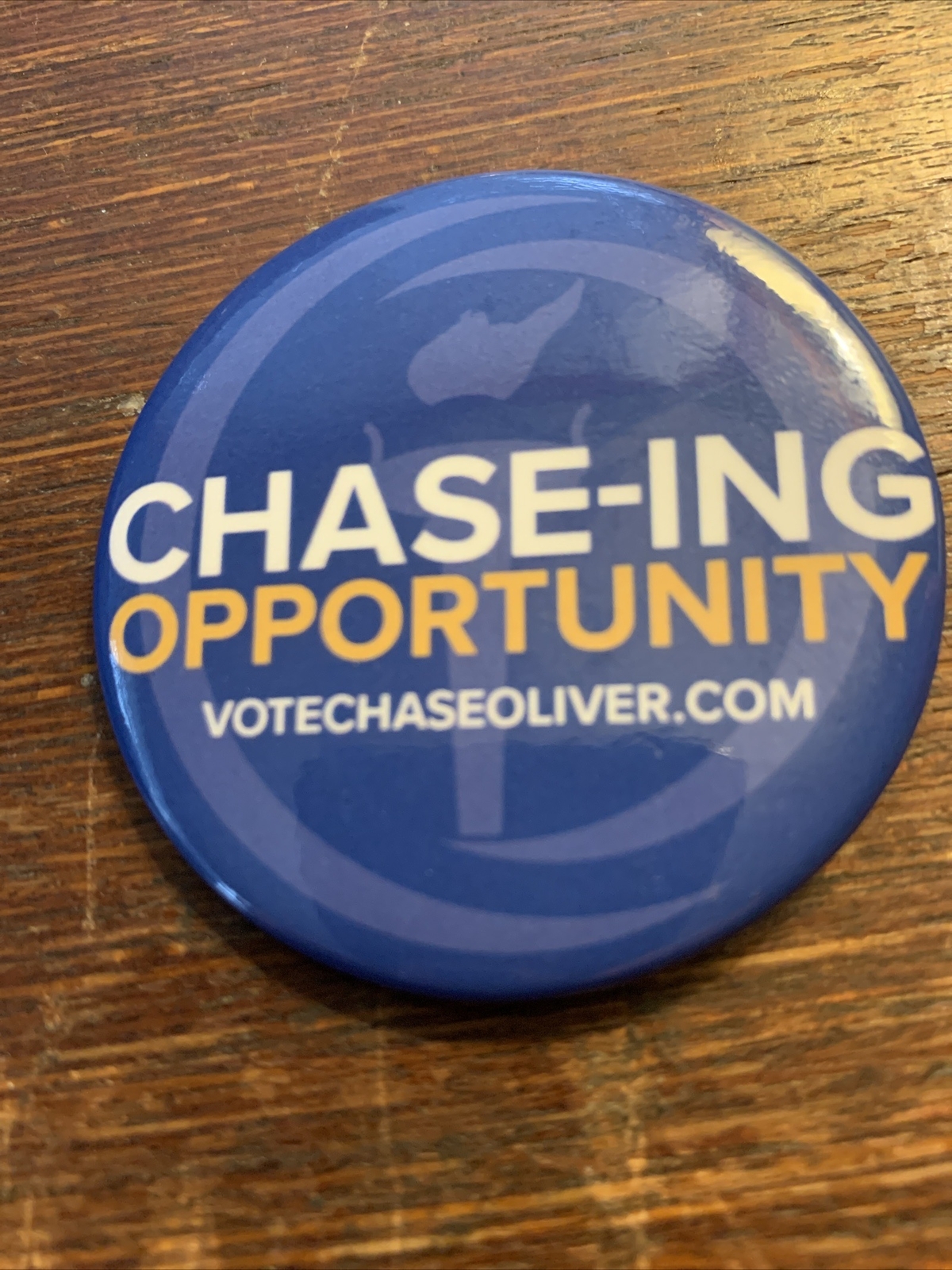 Chase Oliver 2024 Official Political Campaign Pinback Button