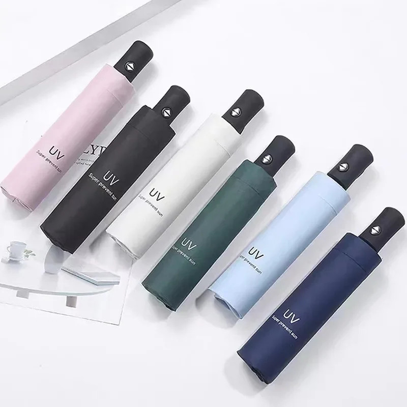 1 fully automatic travel camping outdoor sunscreen umbrella for women's umbrella