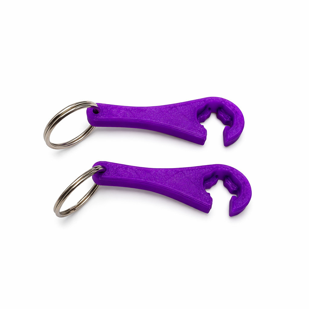 Omni ENFit Wrench Keychain 2 Pack Feeding Tube Tool Connector Opener 2.5"