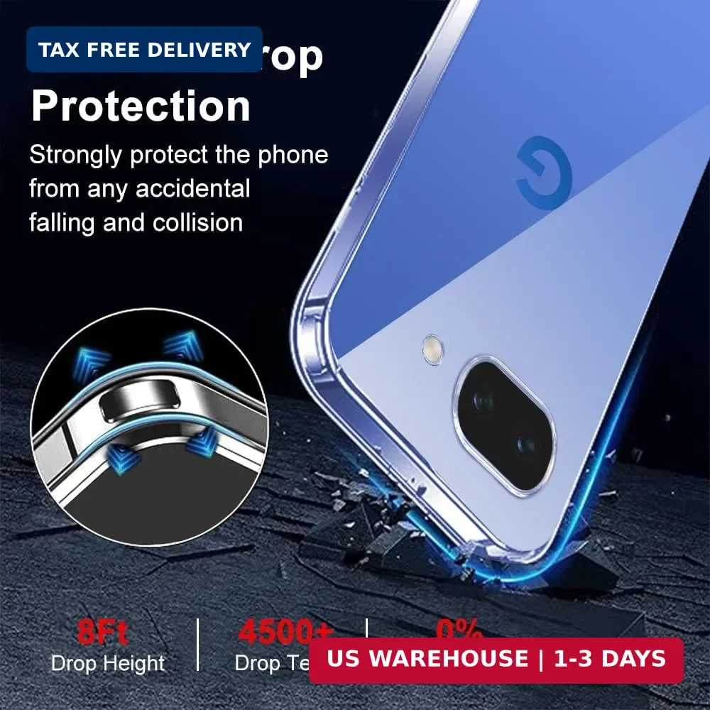 for Google Pixel 10A Case with Screen Protector & Camera Lens Protector, [Not Ye