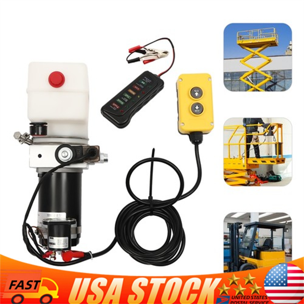 Electric Hydraulic Pump Single Acting Dump Truck Hydraulic Pump W/Relief Valve