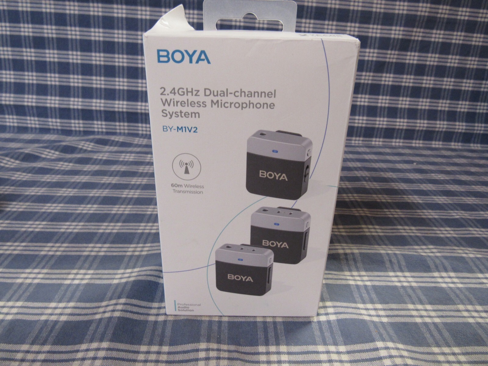 Boya BY-M1V2 Wireless Dual Channel Microphone System (New Open Box) FREE SHIPPIN