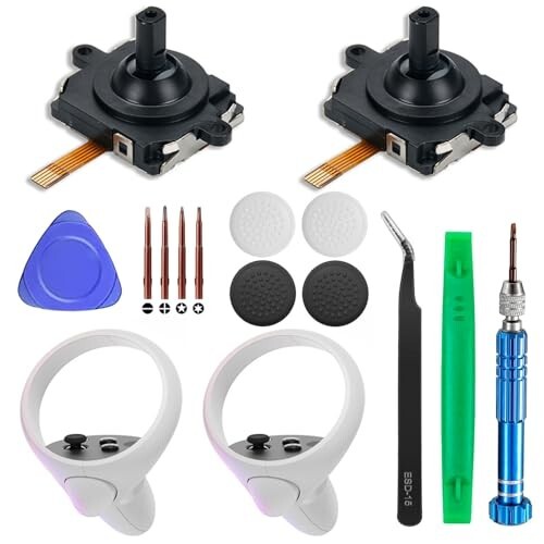 2 Pack Joystick Replacement for Oculus Quest 2 Controller/Meta Quest 2 Controlle