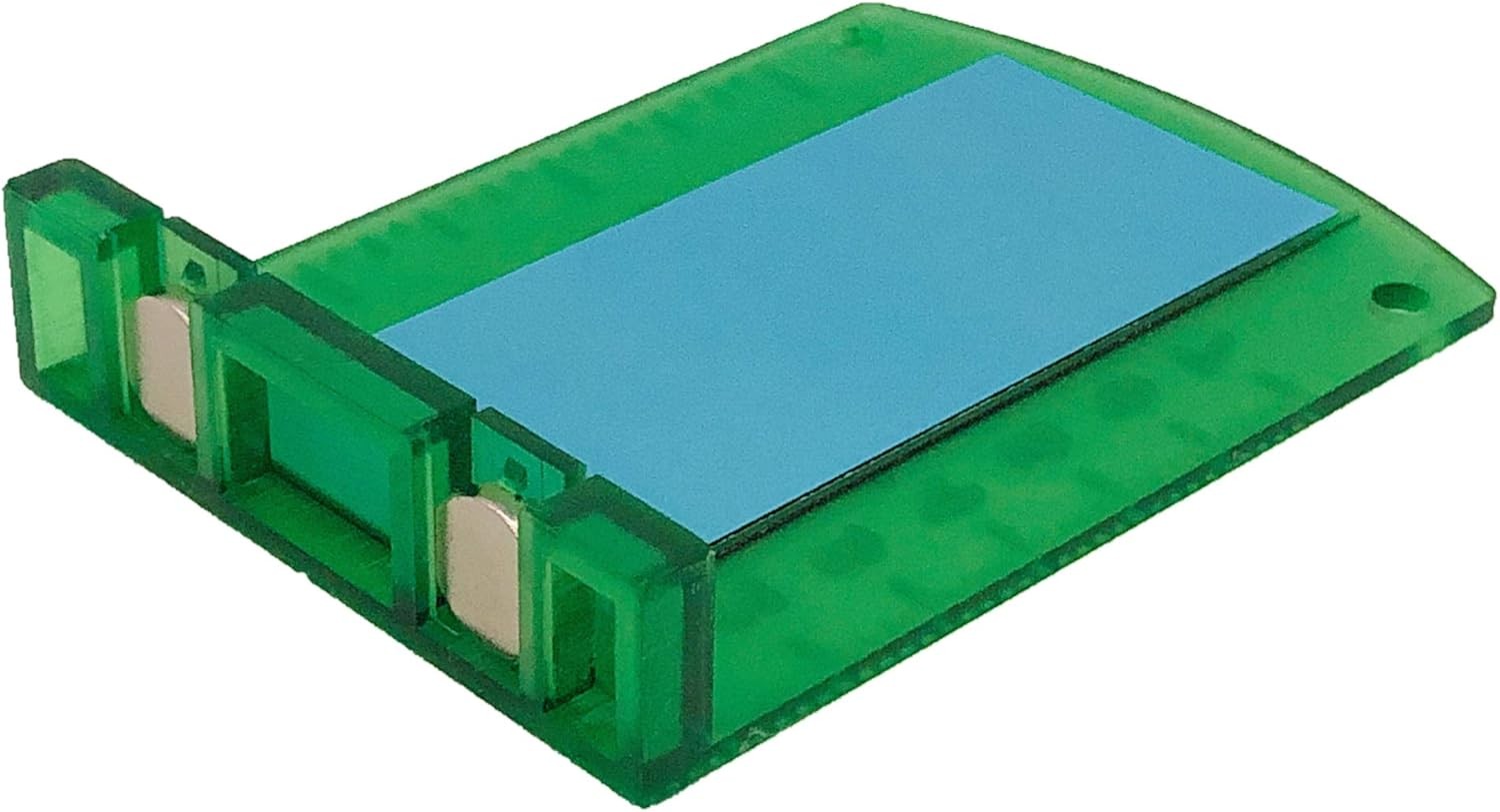 Laser Targets, 2 Pack Magnetic Floor Laser Targets Card Plate for Green Beam