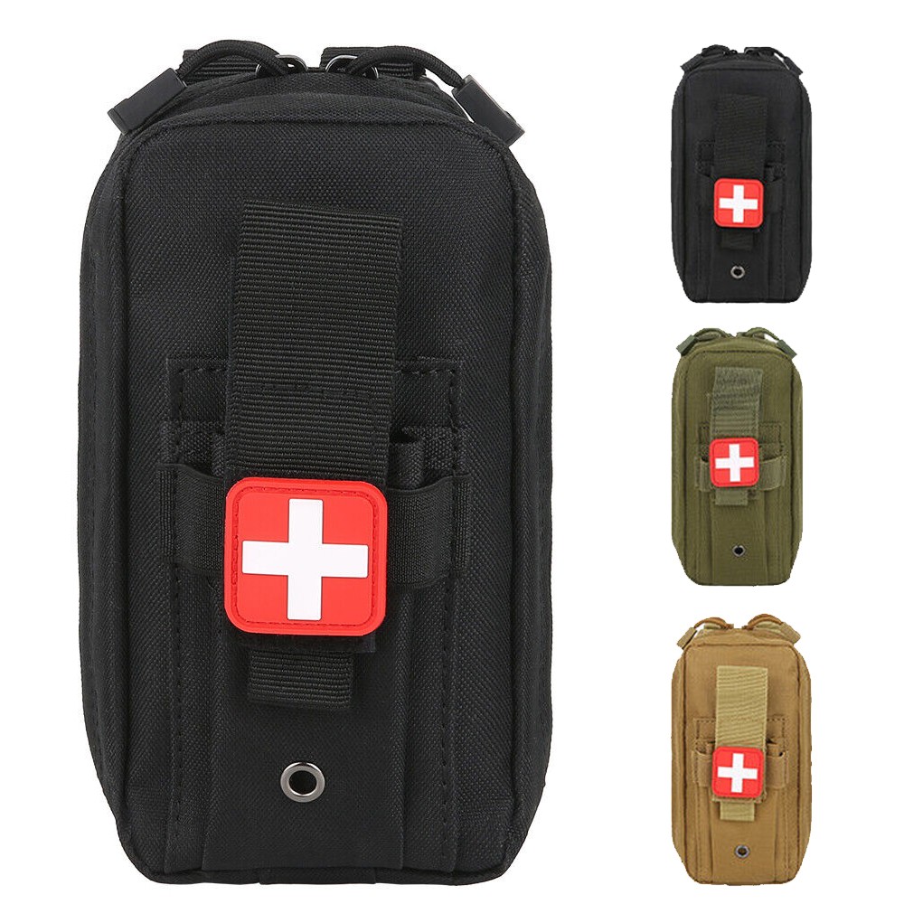 Tactical First Aid Kit Medical Molle Rip Away EMT IFAK Survival Small Pouch Bag