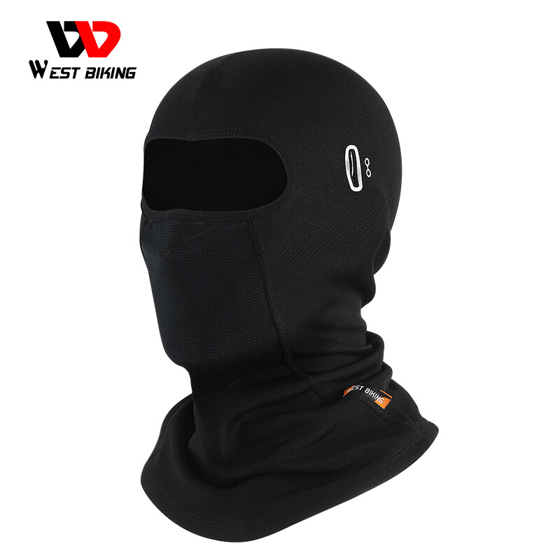 West Biking Winter Cycling Cap Motorcycle Bike Hat Scarf Balaclava Black