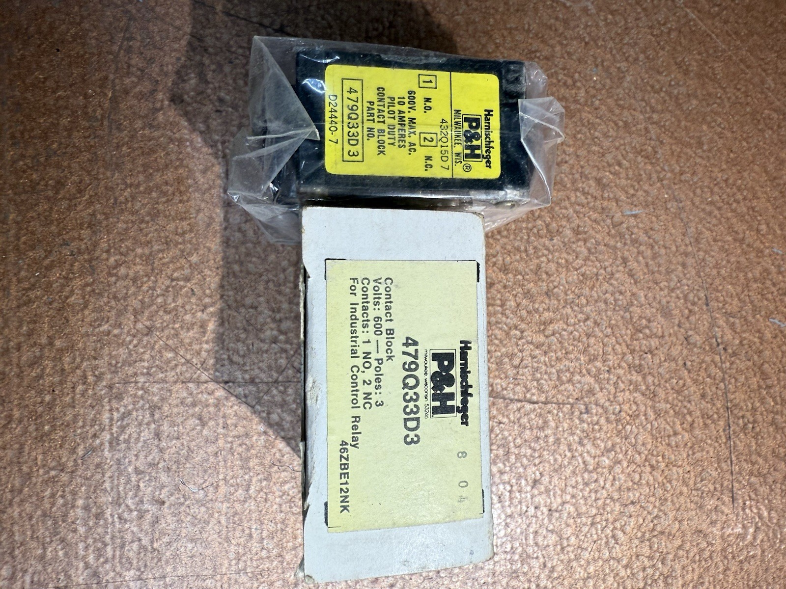 Harnischfeger Contact Block  479Q33D3