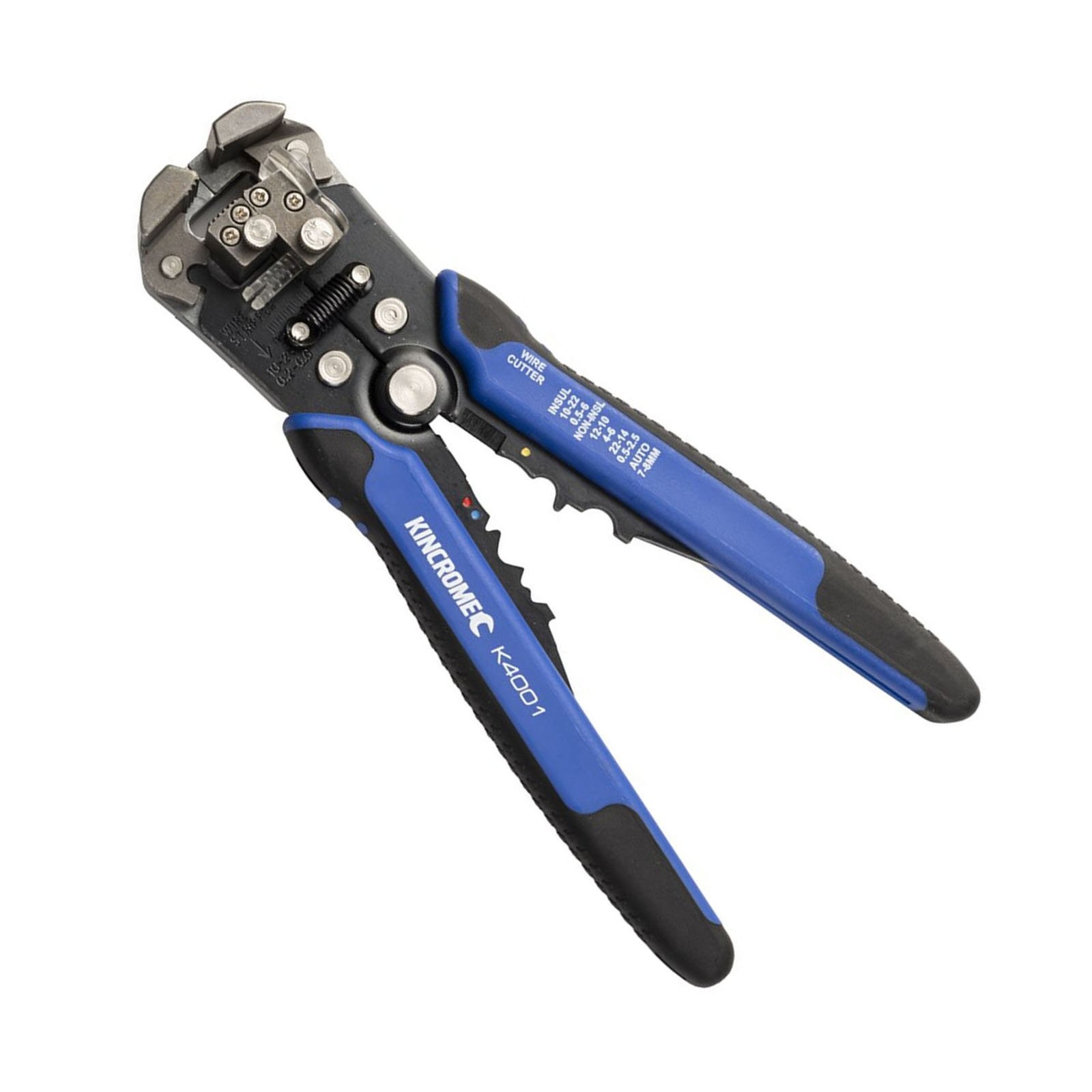 KINCROME Automatic Electrical Wire Stripper Crimper Cutter 200mm (8") PRO K4001