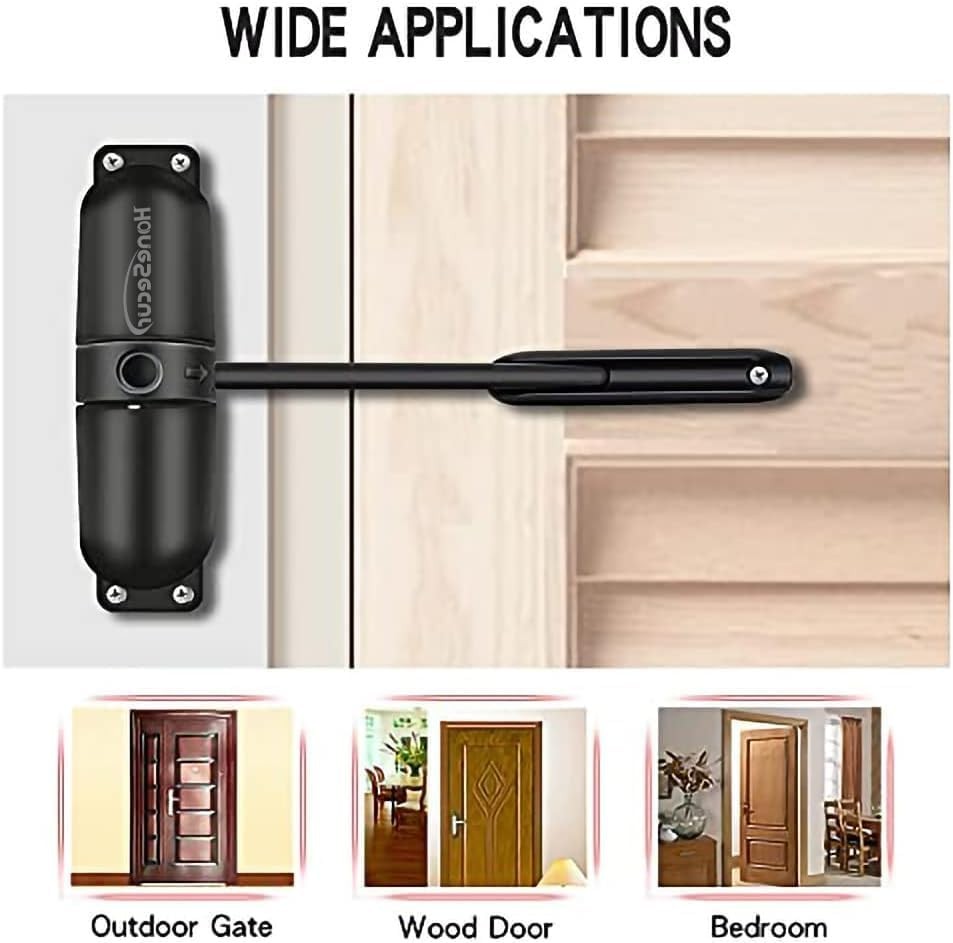 Safety Spring Door Closers,Adjustable Closing Hinge,Automatic Stopper Fire Rated