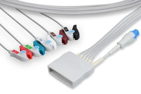 Philips ECG 5 Lead ECG Grabber w/ SpO2 SPU TELE 989803172051  Genuine  NEW