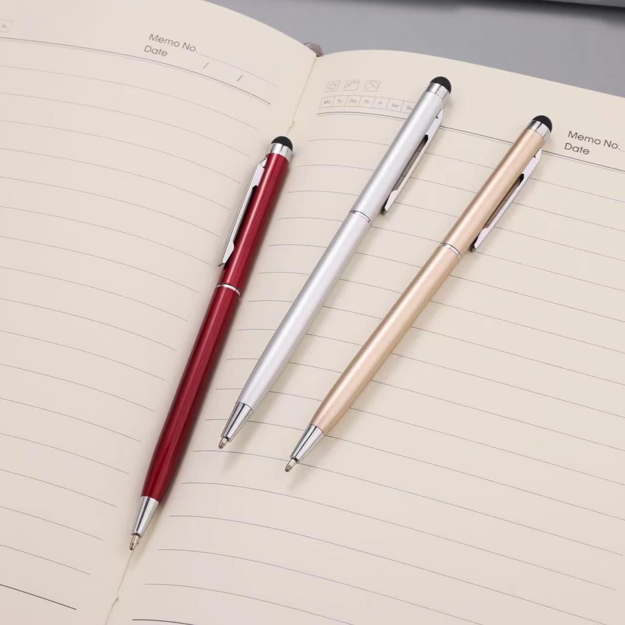 FIRCRE 15 Pack Stylus Pens for Touch Screens Pen Multicolour