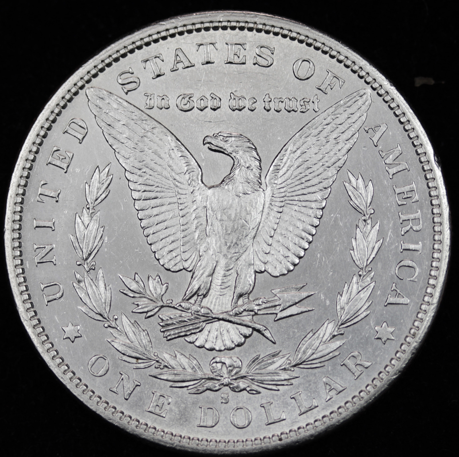 1881-s Morgan Silver Dollar. B.U. 65814 (Inventory E)