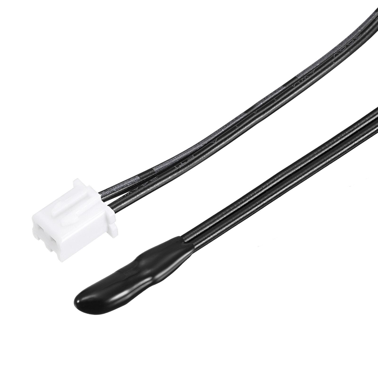 2 Pack 15.7" 10K NTC Thermistor Probe, for 3D Printer Heater