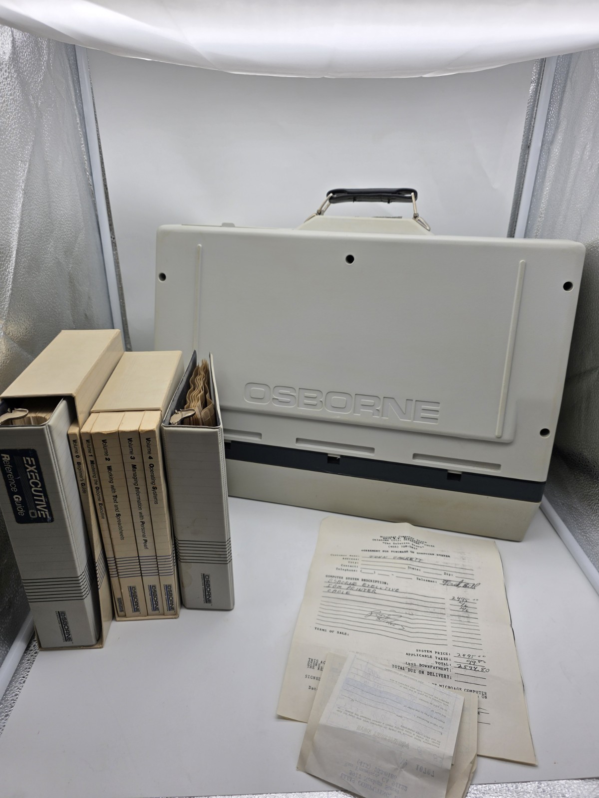 Osborne Executive Computers OCC2 Software Manual Please Read