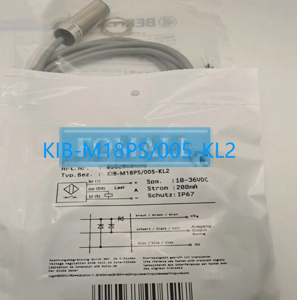 1pc New Proximity Switch Sensor KIB-M18PS/005-KL2 amk