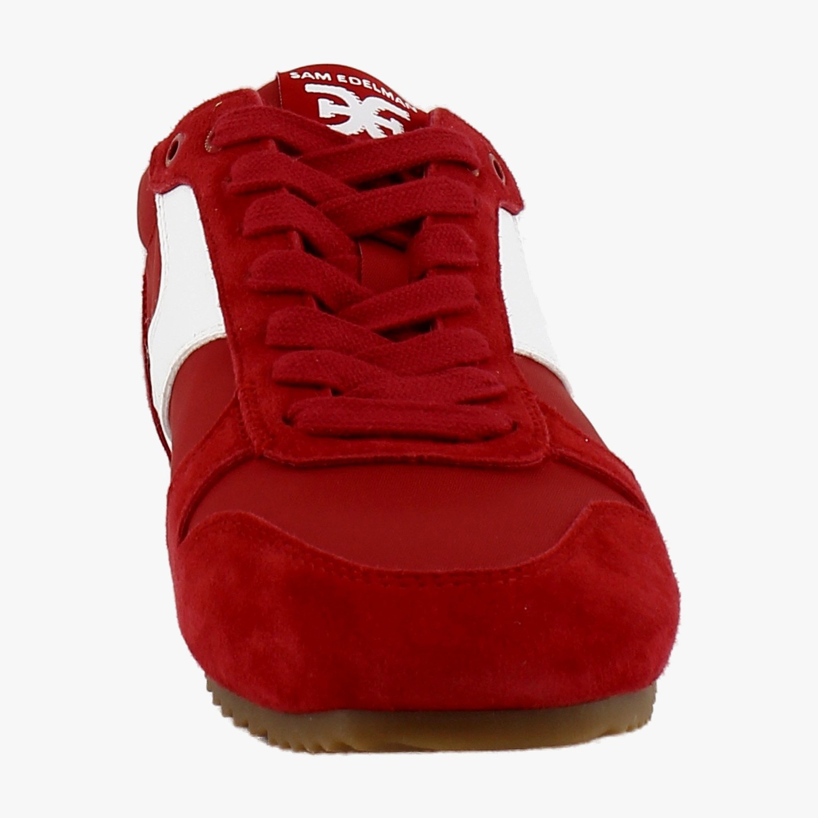 Sam Edelman Zaria Womens Fashion Sneakers Red/White