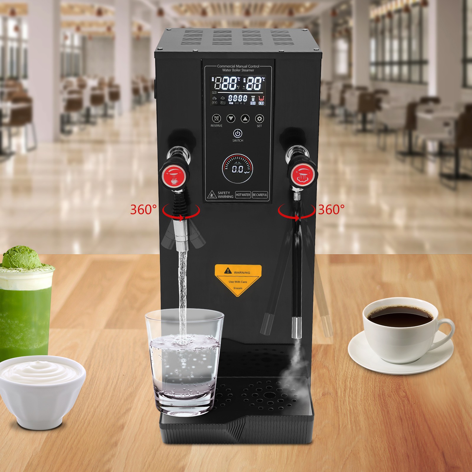 12L / 3.2Gal Hot Water Machine, Hot Water Dispenser, Water Boiler 110 V 3000W