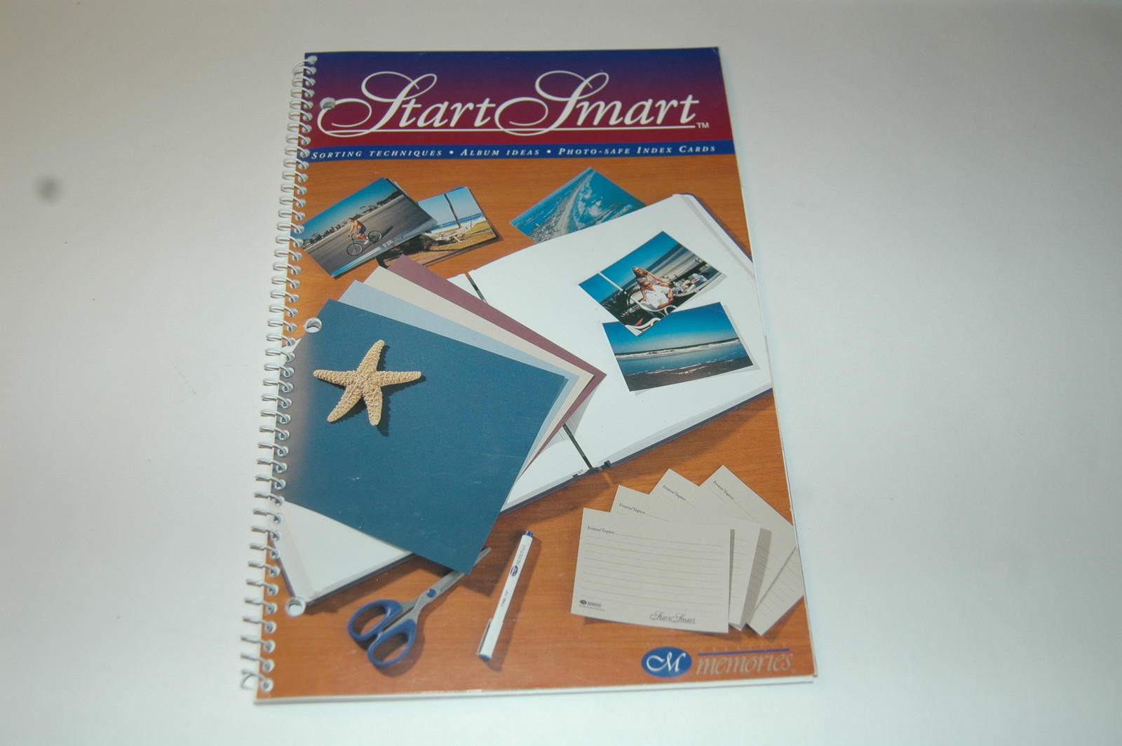 CREATIVE MEMORIES SMART SMART SORTING TECHNIQUES, ALBUM IDEAS AND PHOTO CARDS