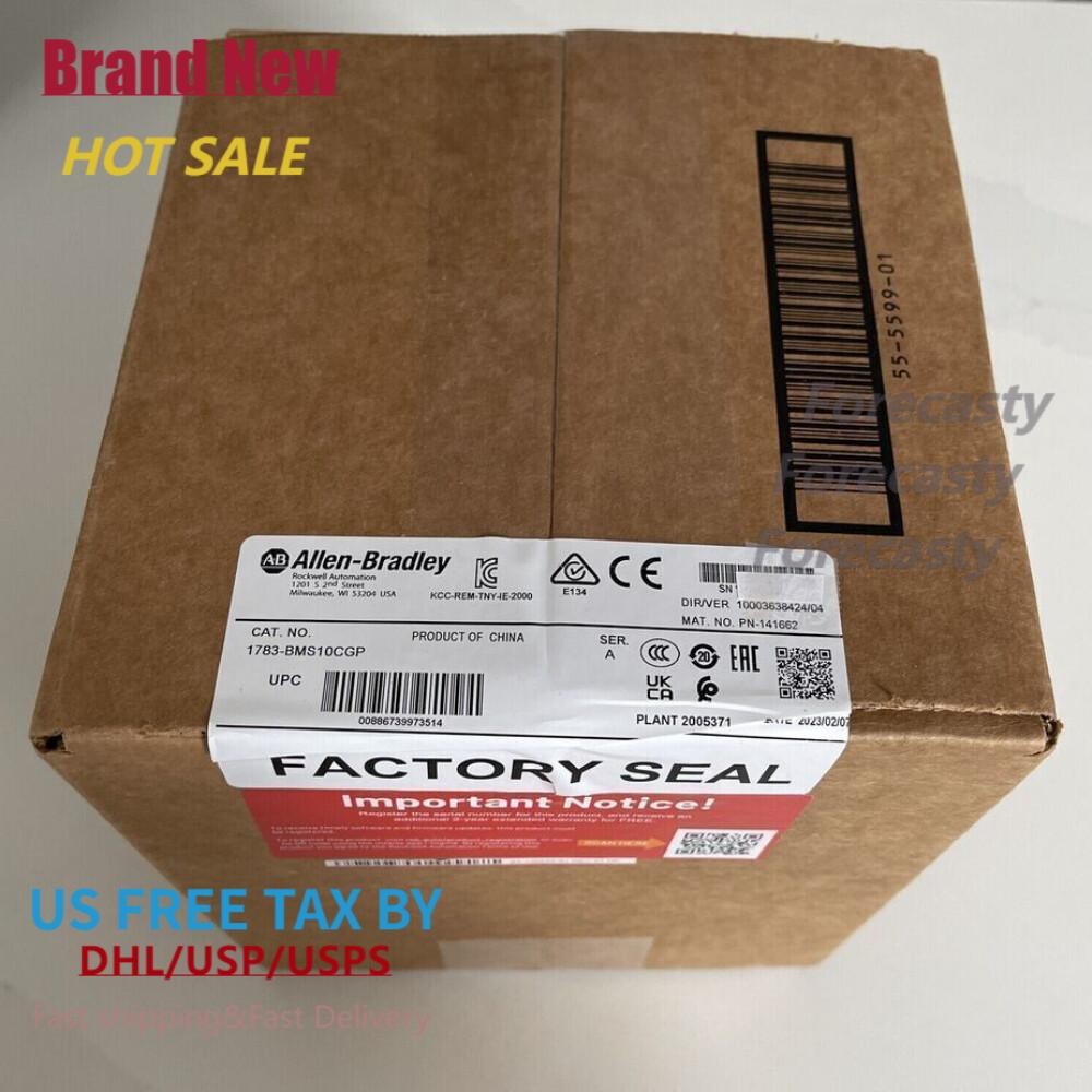Allen Bradley 1783-BMS10CGP Stratix 5700 10 Port Managed Switch New US Free Tax
