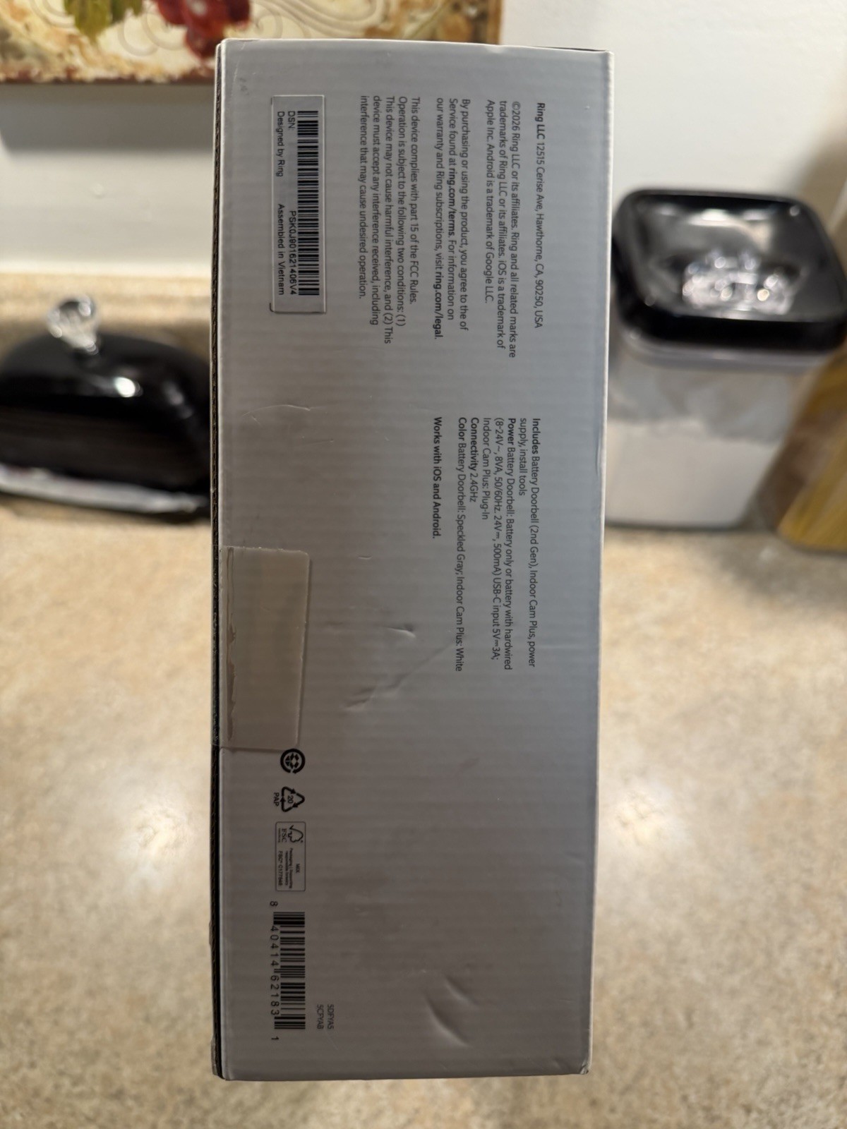 Ring Battery Doorbell With Indoor Cam Plus 🔥￼