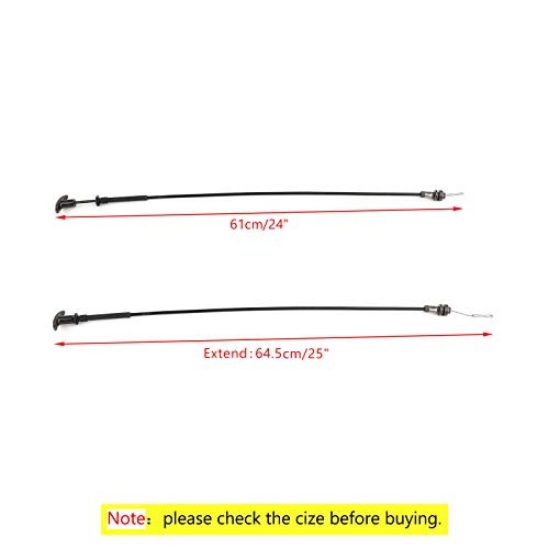 Replacement Hood Latch Release Cable & Handle for Pontiac Firebird/Trans Am