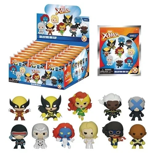 X-Men - 3D Foam - Key Chains - Marvel - YOU PICK!!