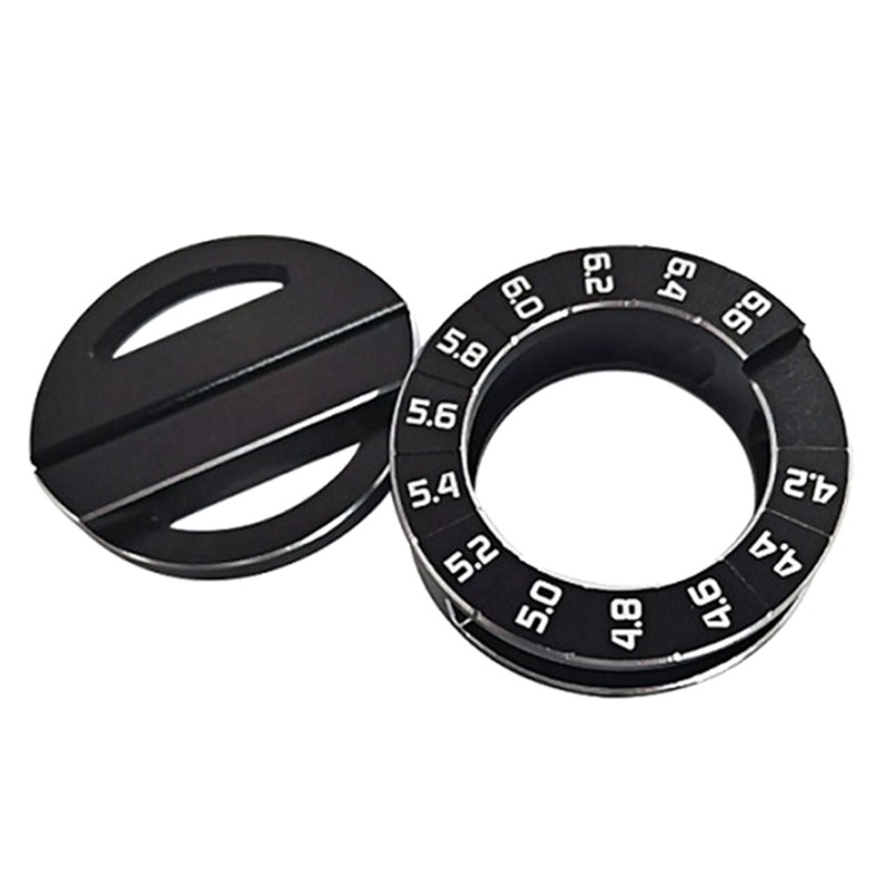Car Adjustable Ride Height Tool 4.0 6.6mm Aluminum Meter for 1/10 Scale Models