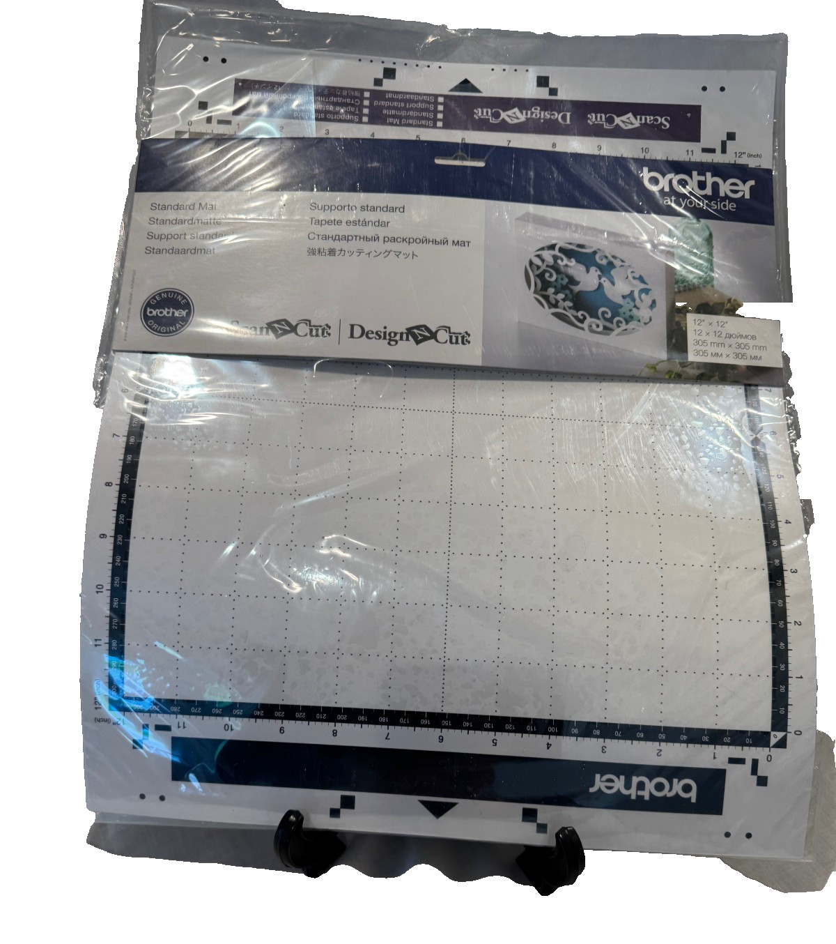 Brother ScanNCut Standard Tack Adhesive Mat 12" x 12" NEW (CG)