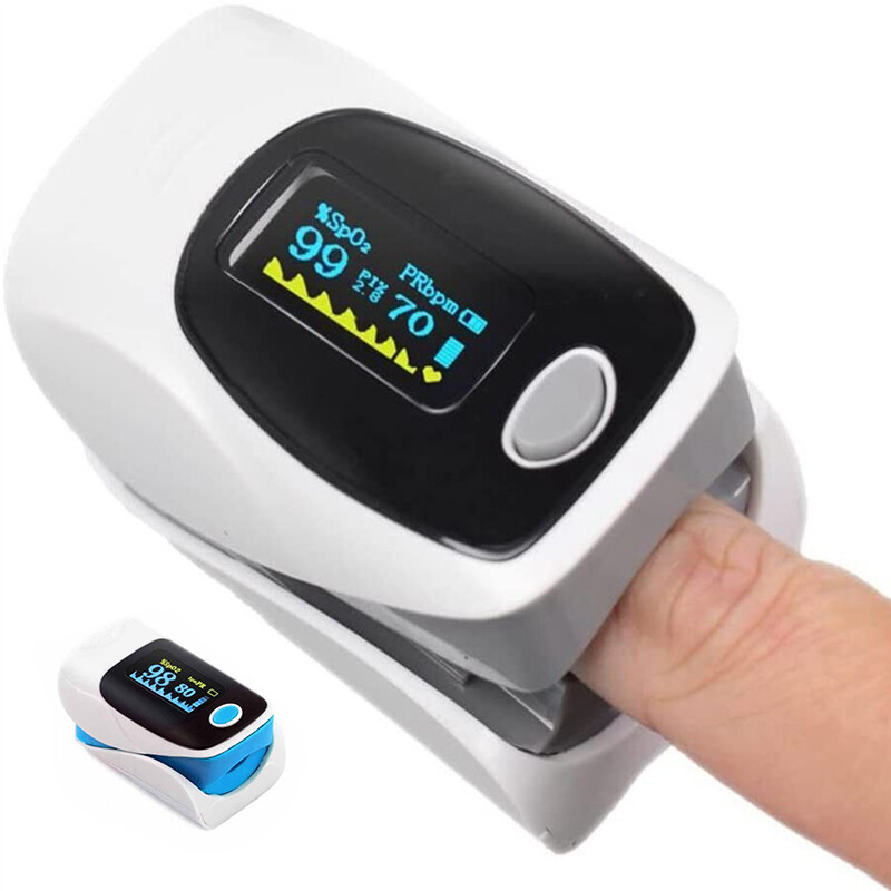 IMDK  Fingertip Pulse Oximeter SpO2 Blood Beat Monitor Official Heart Oxygen