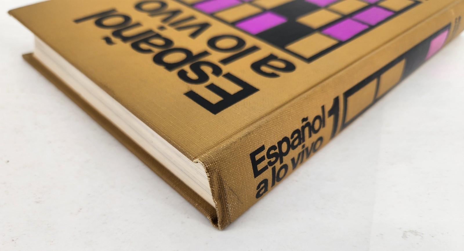 Espanol a lo vivo level one 2nd edition by Hansen and Wilkins 1970 Hardcover