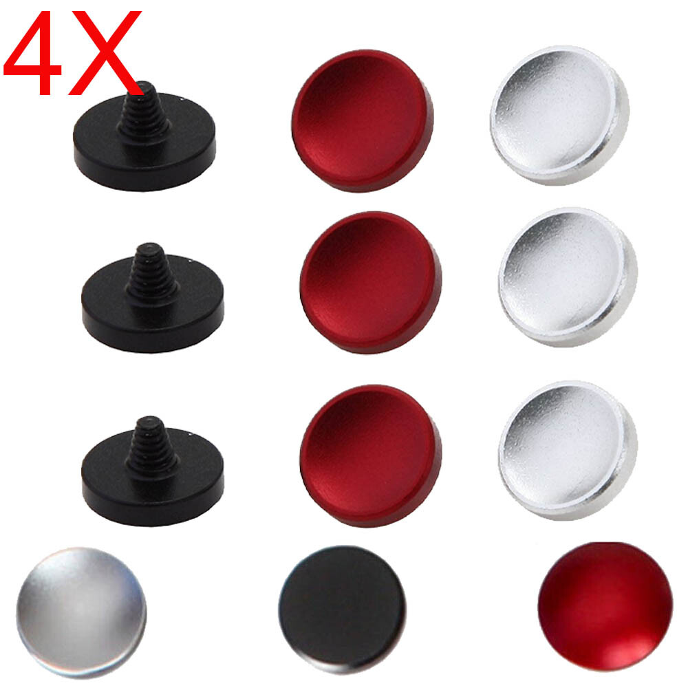 4 PCS Metal Camera Shutter Release Button For Fujifilm Leica Canon Nikon + More