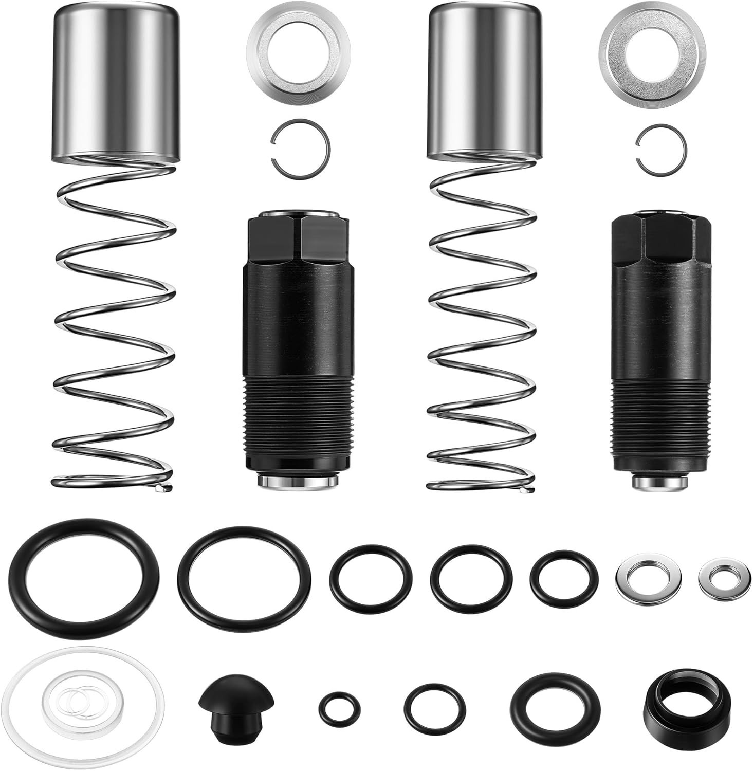 Floor Jack Replacement Part,Low Side Bigger & Smaller Pump Piston Plunger + 1...