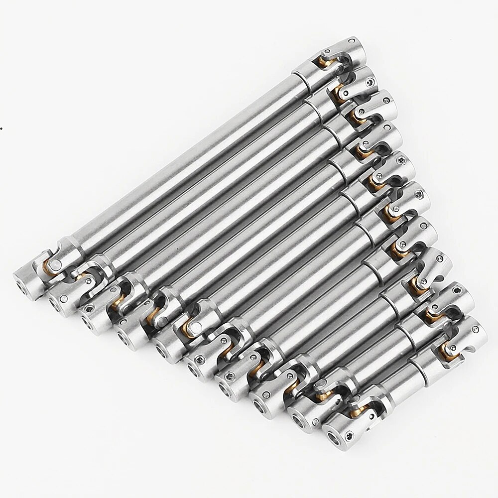 Stainless Steel Drive Shaft for 1/10 RC Crawler Axial SCX10 90046 Wraith Capra