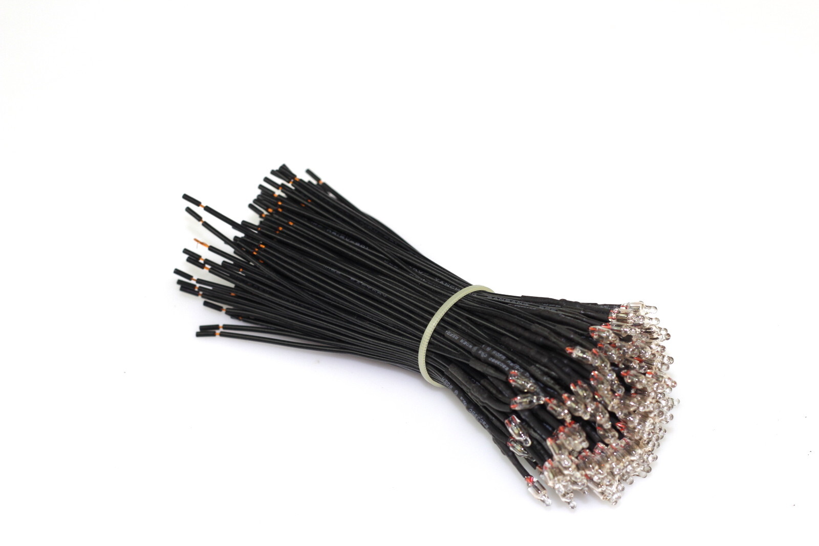 Lot of 100 Light Emitting Diode With Cable
