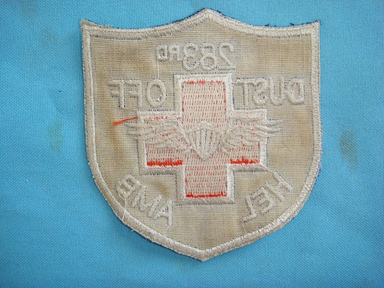 VIETNAM WAR PATCH, US 283rd HELICOPTER AMBULANCE DUST OFF