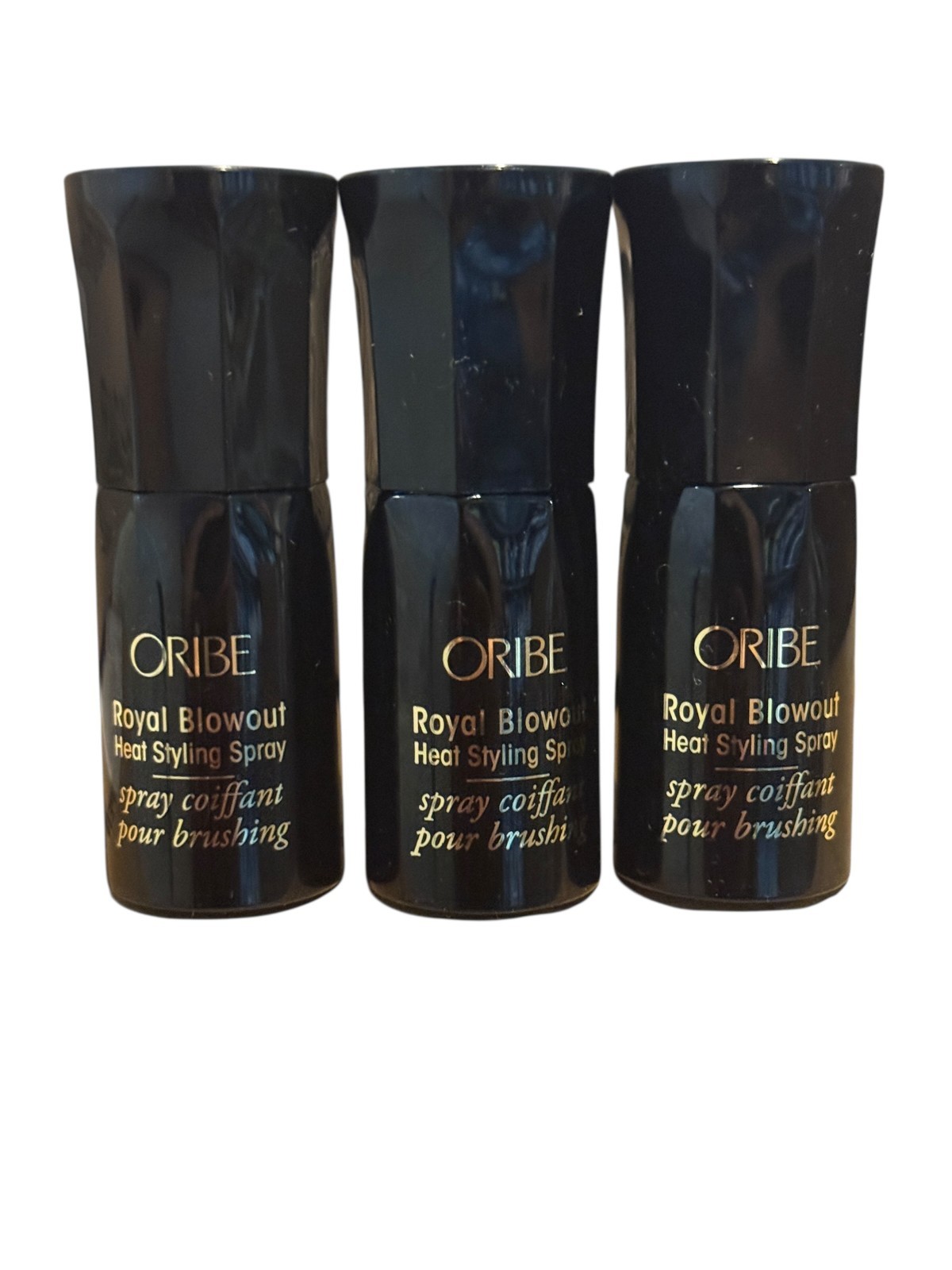 Oribe Royal Blowout Heat Styling Spray 0.67oz x3 Travel Size