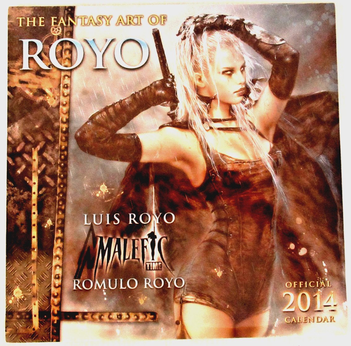 "THE FANTASY ART OF ROYO / 2014 CALENDAR" ~ ** MALEFIC / DARK FANTASY ART ** #47