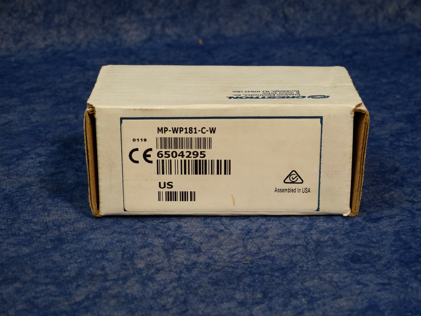 NEW Crestron MP-WP181-C-W Media Presentation Wall Plate DigitalMedia 8G+ Wht G62