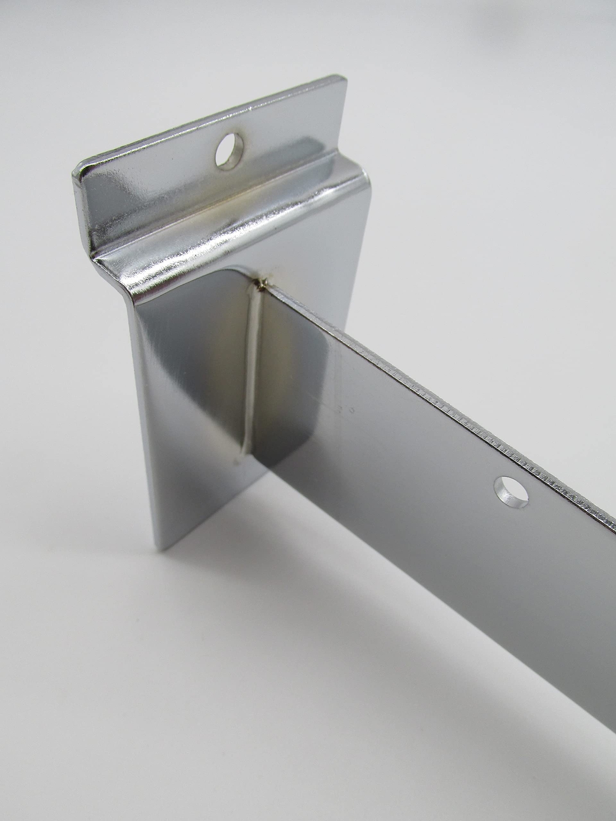 SW14KB Shelf Bracket for Slatwall Chrome 14"