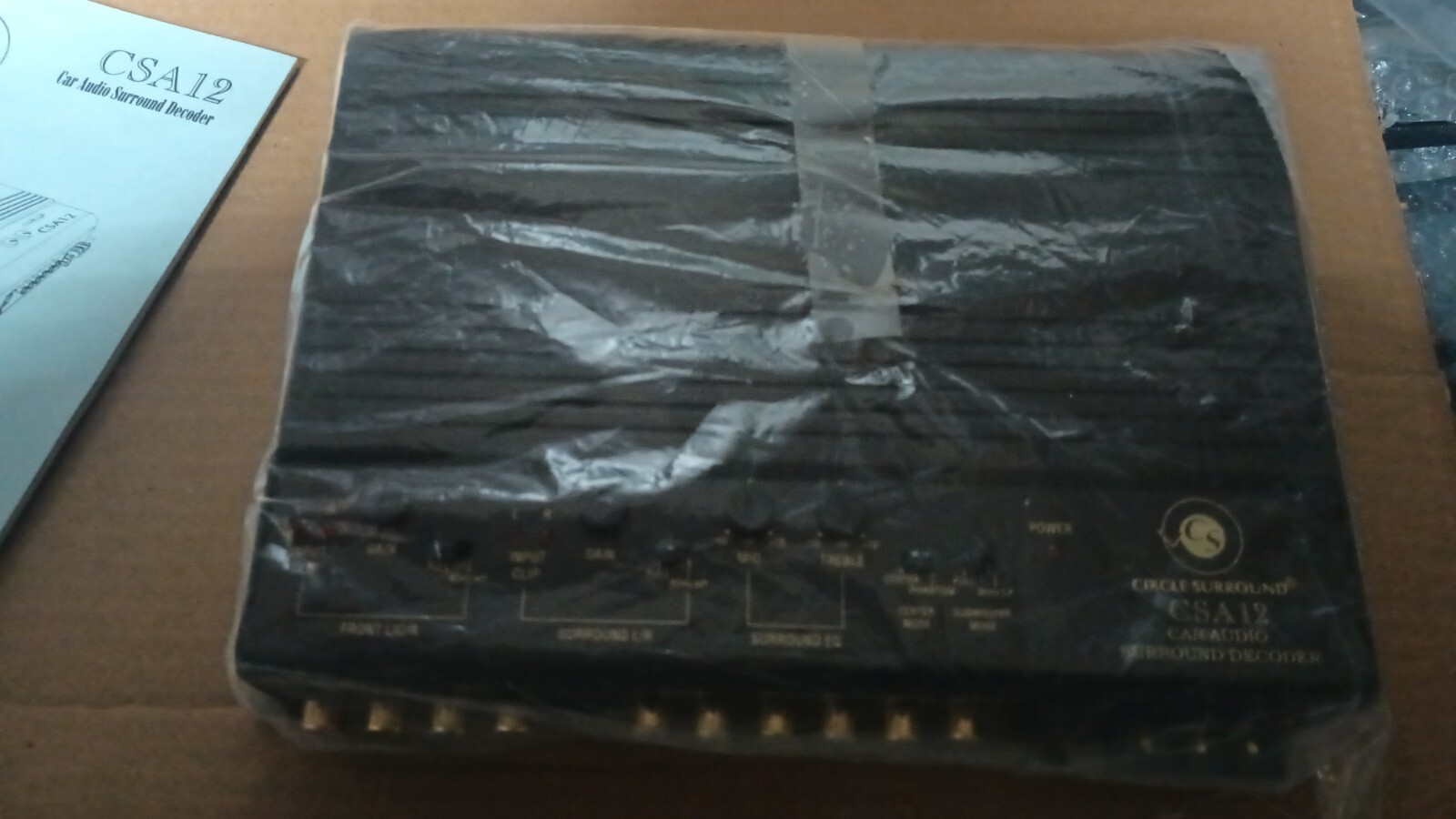 Rare VTG Rocktron CSA12 Circle Surround Car Stereo Audio DSP Processor Equalizer