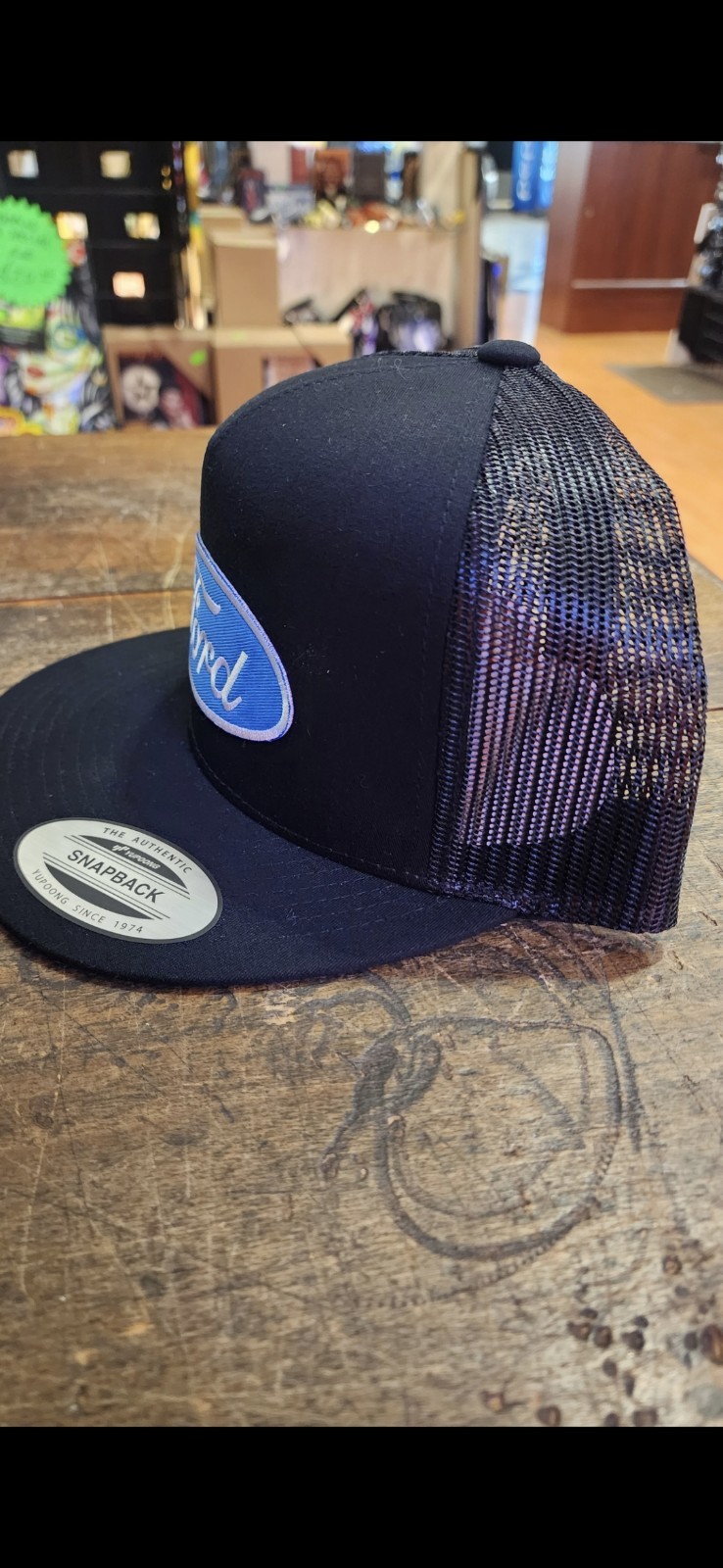 Ford Blue Oval Trucker Hat Mesh Hat Snapback Hat Cap Logo Cap