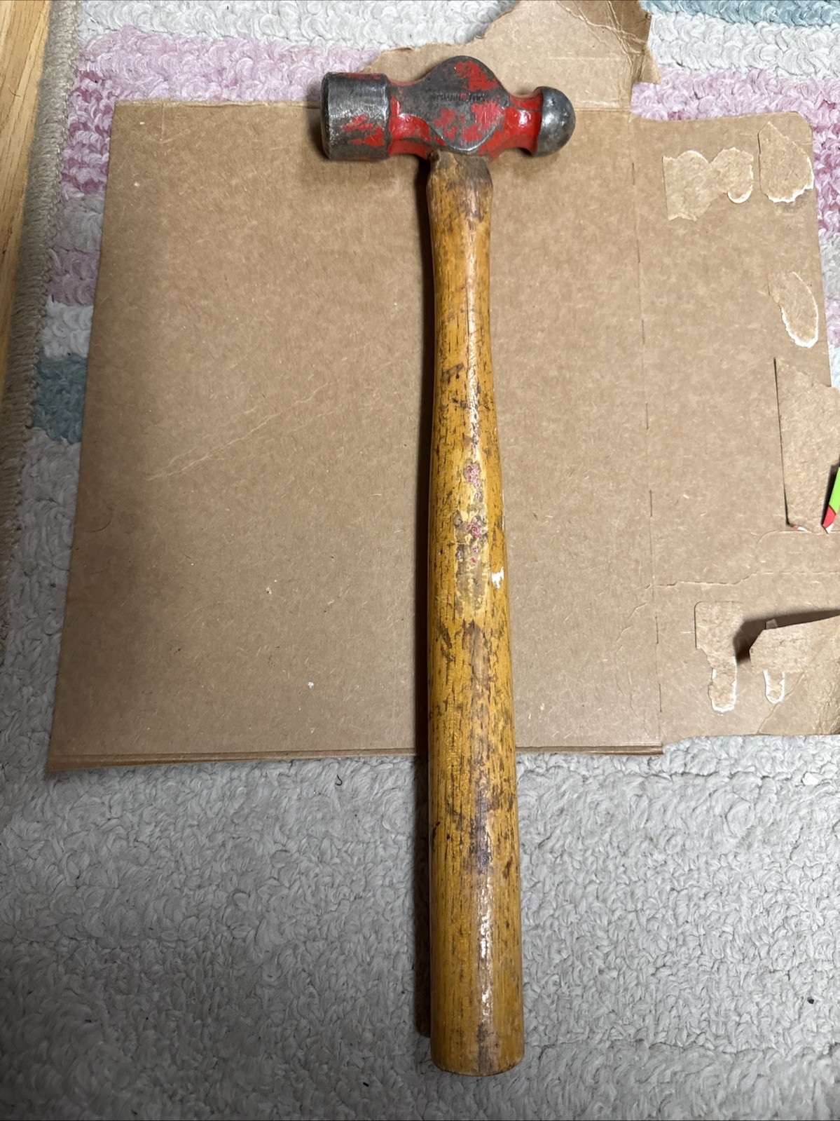 Channellock Ball Peen Hammer 14" Handle, USA Made